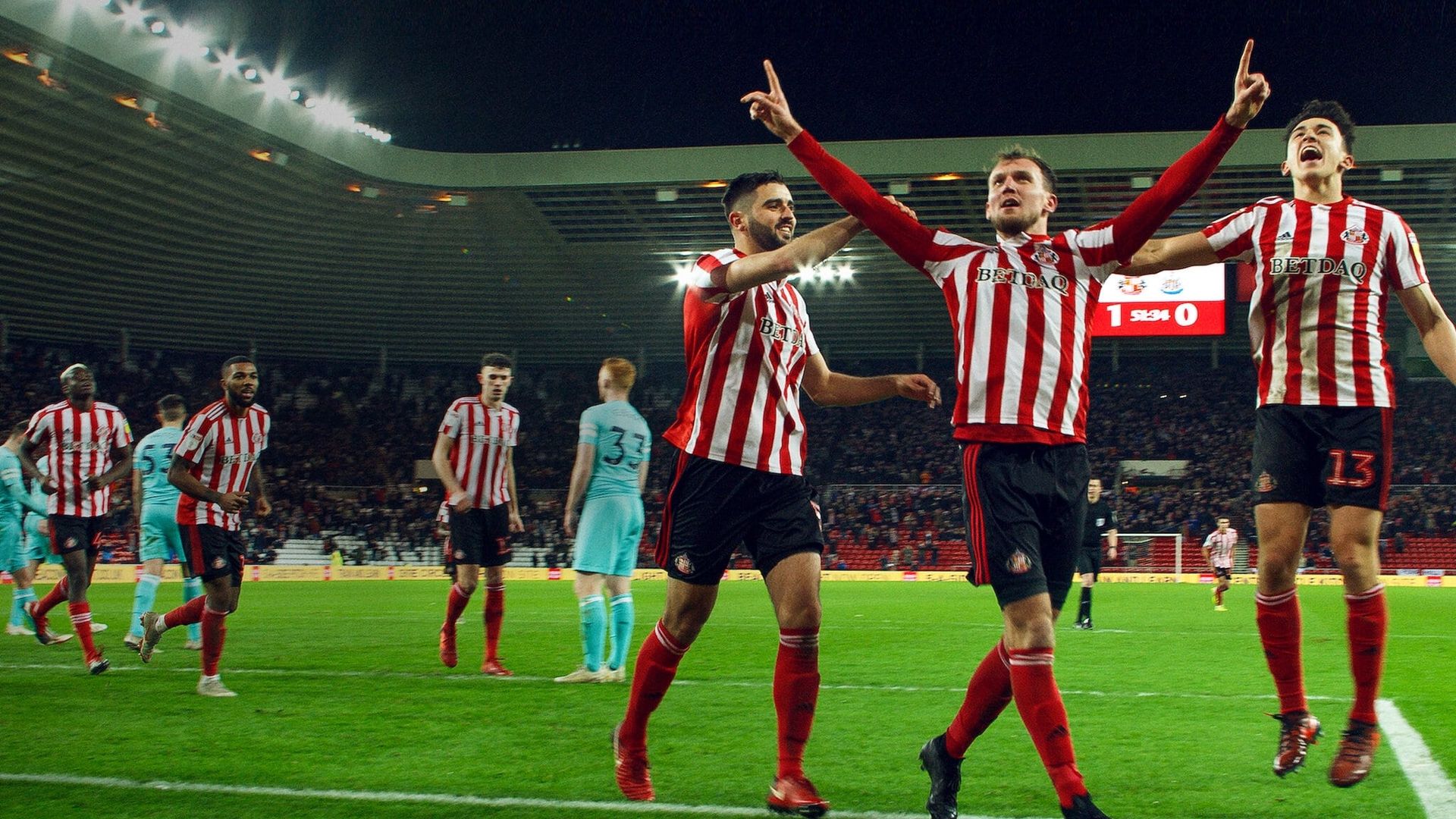 Sunderland 'Til I Die background