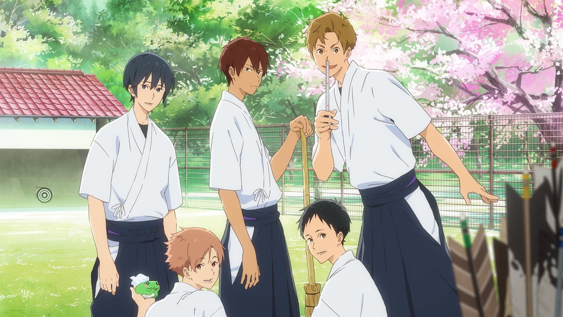 Tsurune: Kazemai koukou kyuudoubu background