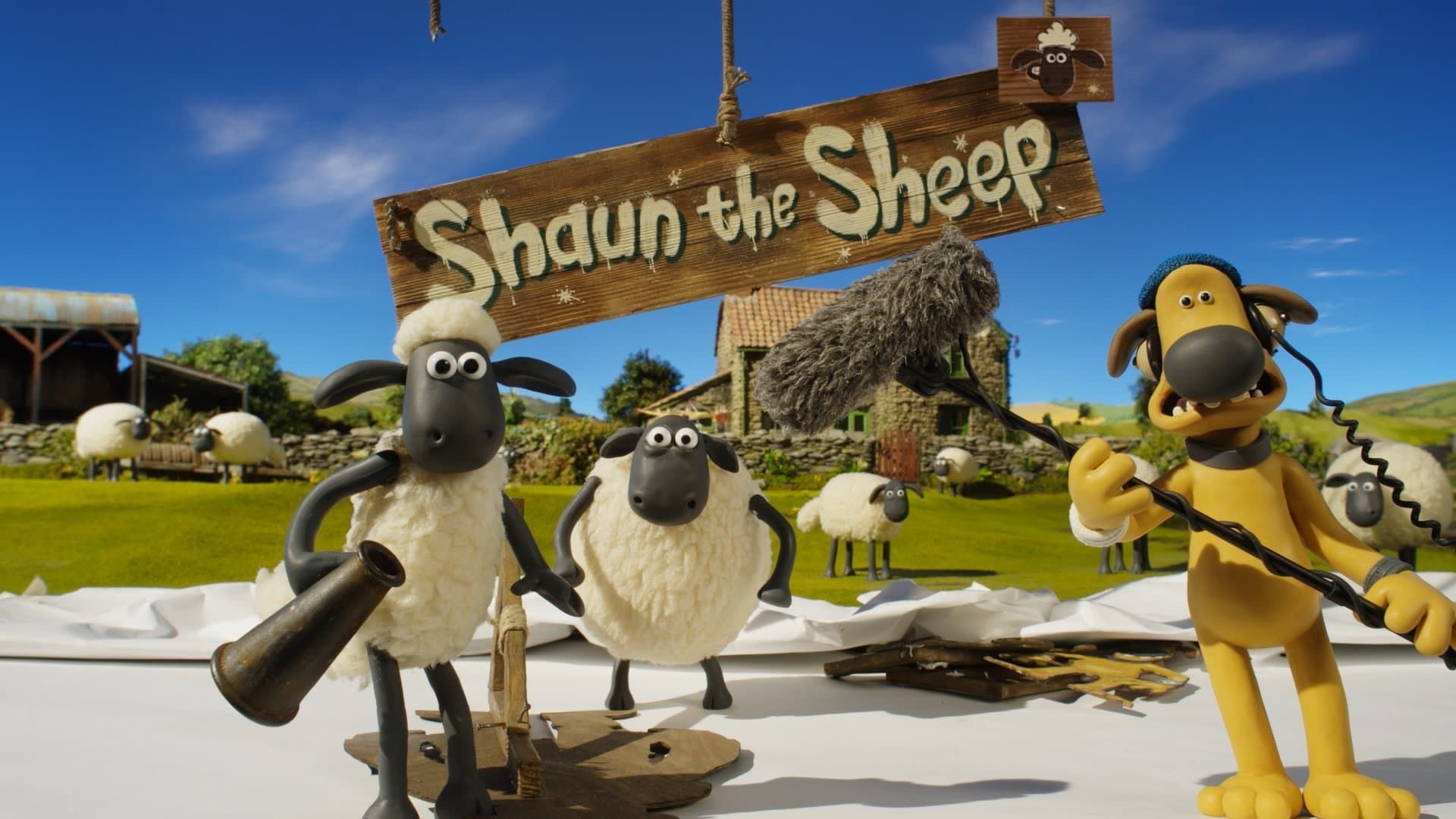 Shaun the Sheep 3D background