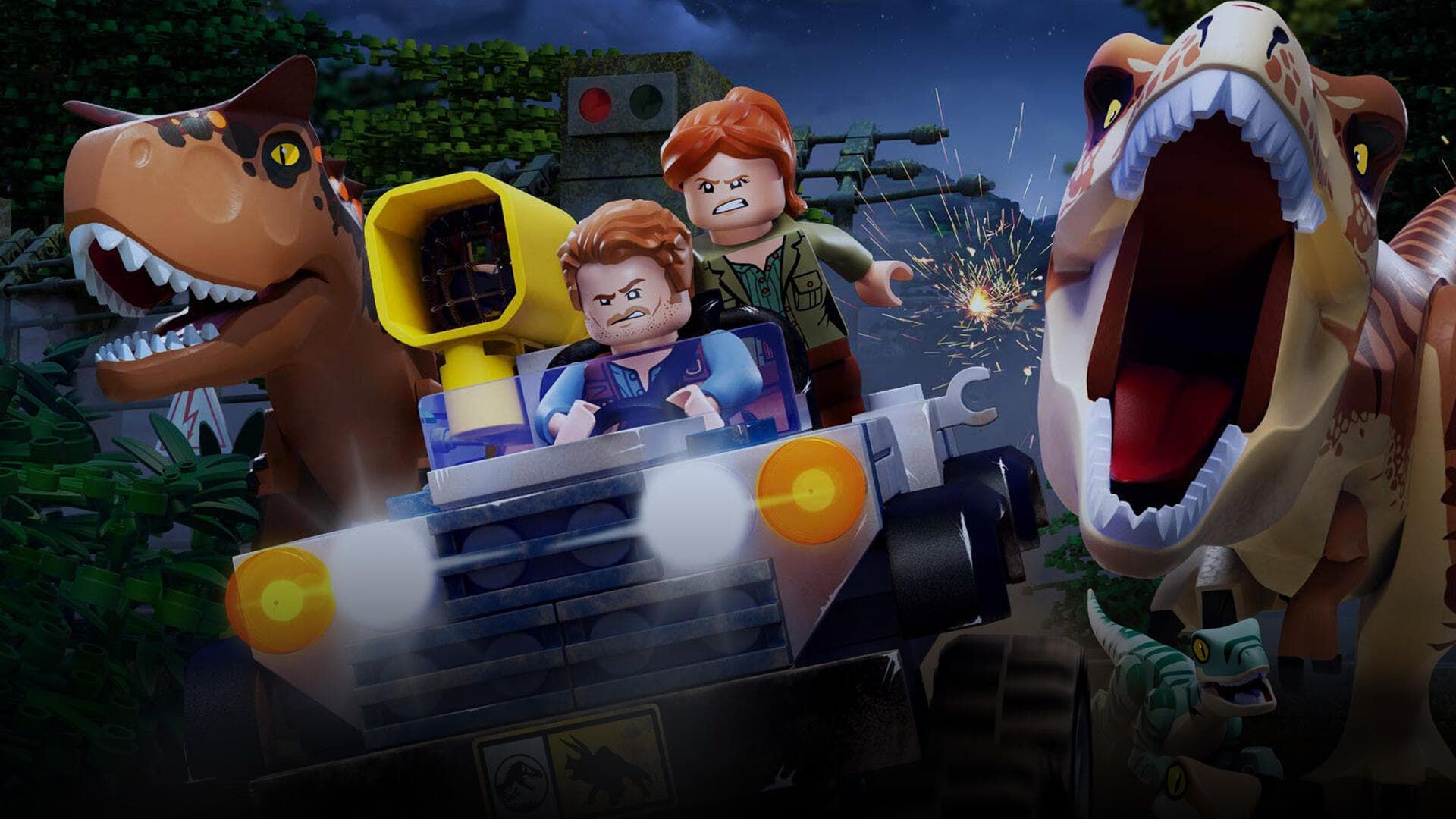 Lego Jurassic World: The Secret Exhibit background