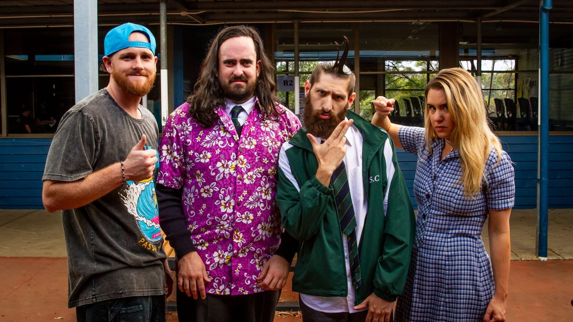 Aunty Donna: Glennridge Secondary College background