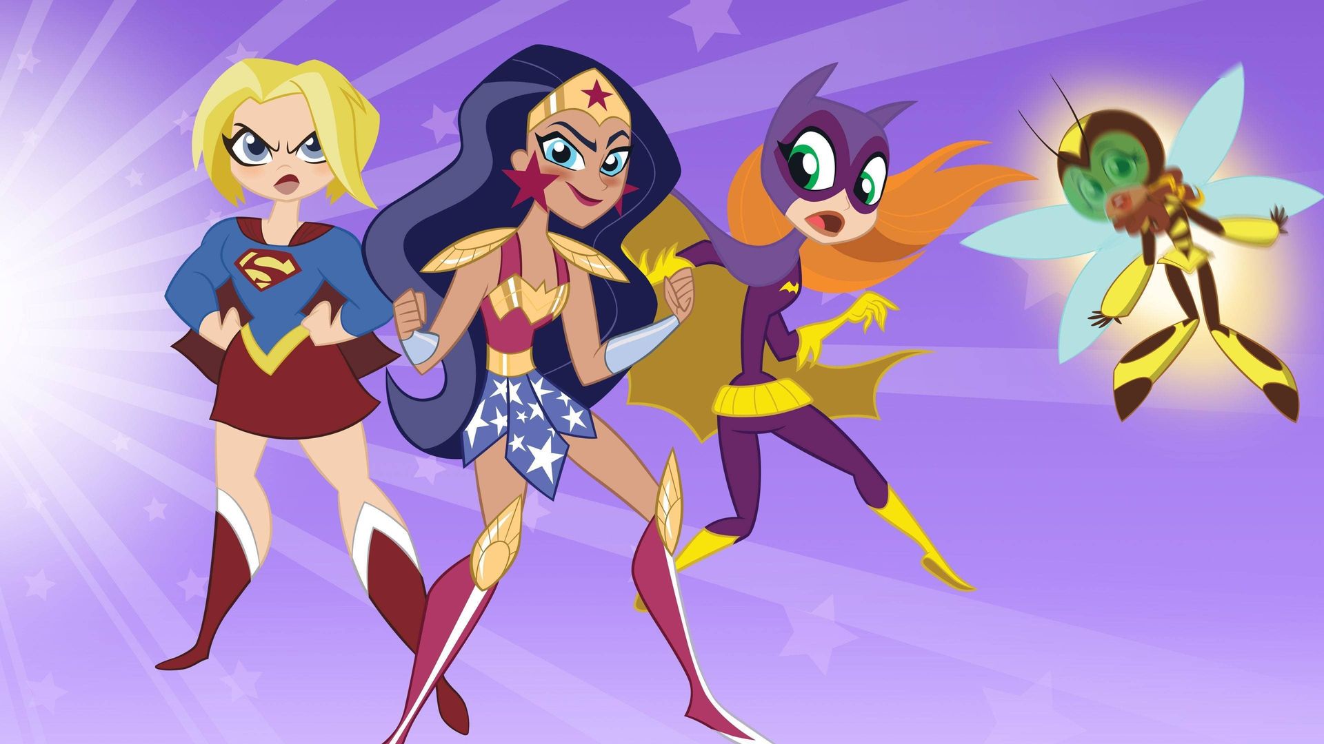 DC Super Hero Girls background