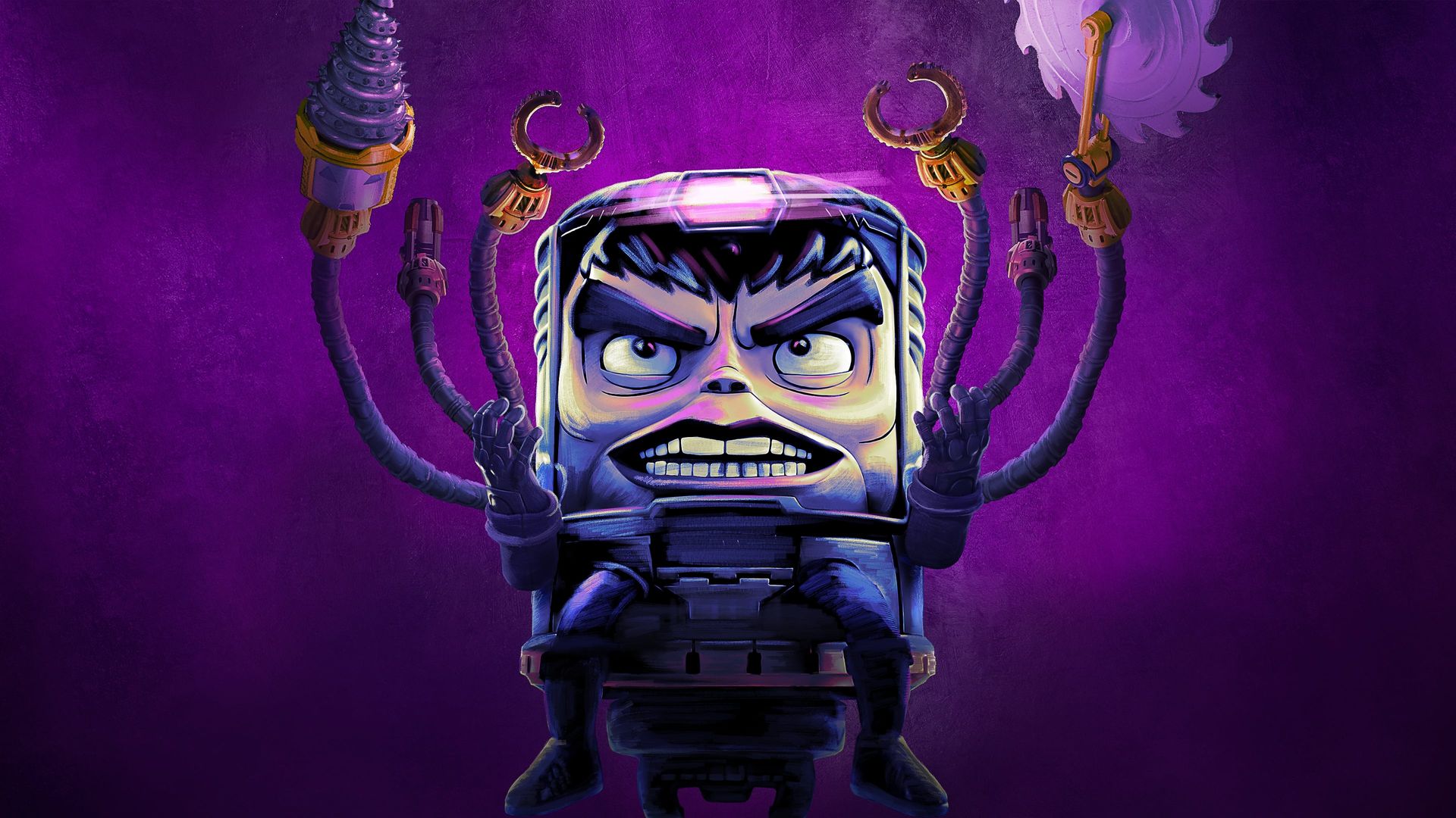 M.O.D.O.K. background