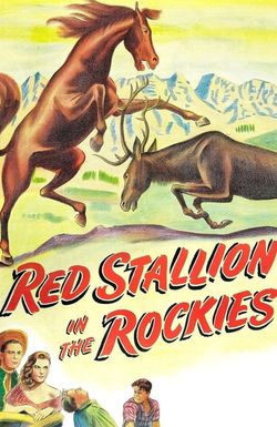 Red Stallion in the Rockies