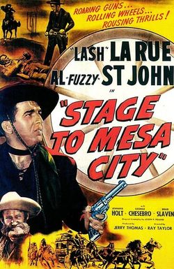 Stage to Mesa City