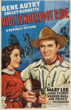 Ride, Tenderfoot, Ride