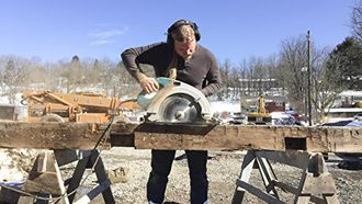 Episode 8 Fighting the Elements to Build a Well House, and Repairing a Damaged Log Home