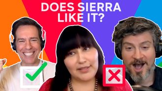 Episode 6 Ed Helms & Mike Schur Stumped by Sierra Ornelas!