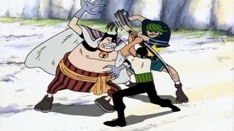 Episode 13 Kyoufu no futarigumi! Nyâban kyoudai vs Zoro