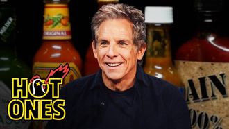 Episode 13 Ben Stiller Giggles Uncontrollably While Eating Spicy Wings