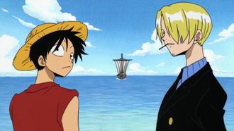 Episode 21 Manukarezaru kyaku! Sanji no meshi to Gin on