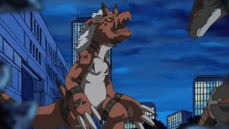 Episode 8 Guilmon Shinka! Nishi Shinjuku Daikessen