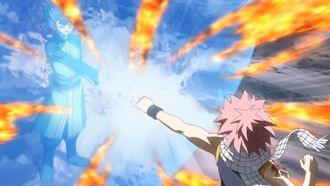 Episode 13 Natsu vs. Yuka the Wave User