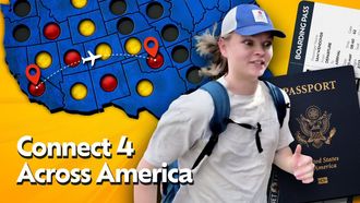 Episode 1 We Played Connect 4 by Travelling to Actual US States