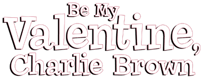 Be My Valentine, Charlie Brown logo