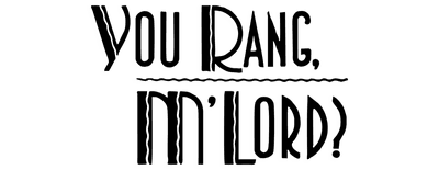 You Rang, M'Lord? logo