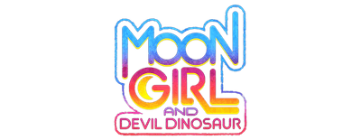 Marvel's Moon Girl and Devil Dinosaur logo