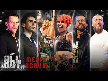 AEW All Out 2021 Media Scrum