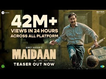 Maidaan Teaser | Ajay Devgn | Amit Sharma | Boney Kapoor | A.R. Rahman | Fresh Lime Films | June 23