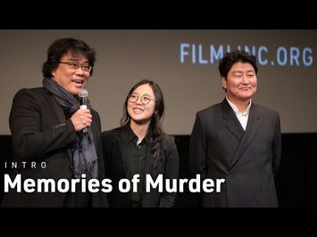 Bong Joon Ho & Song Kang Ho Introduce Memories of Murder