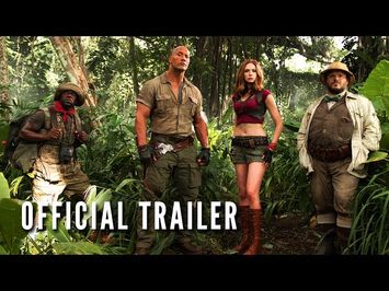 JUMANJI: WELCOME TO THE JUNGLE - Official Trailer (HD)