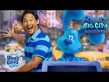 We're On Our Way Song (Official Clip) Blue's Big City Adventure Movie | Blue's Clues & You!