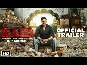 Raid | Official Trailer | Ajay Devgn | Ileana D'Cruz | Raj Kumar Gupta | 16th March