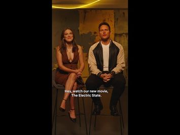 Millie Bobby Brown and Chris Pratt React to The Electric State Teaser