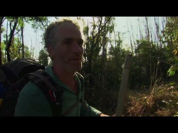 Presenter Gordon Buchanan is trapped by a forest fire - Wild Burma: Nature's Lost Kingdom - BBC Two