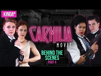 BEHIND THE SCENES w/ The Scoobs | The Carmilla Movie | KindaTV