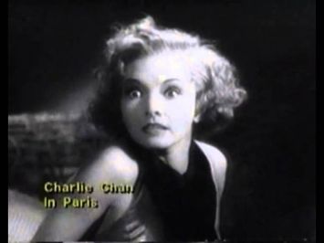 Charlie Chan In Paris Trailer 1935