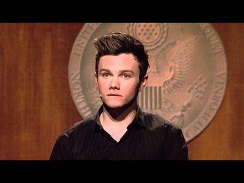 Chris Colfer in 