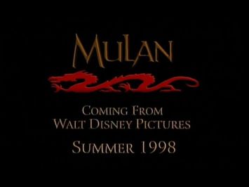 Mulan - 1998 Teaser Trailer