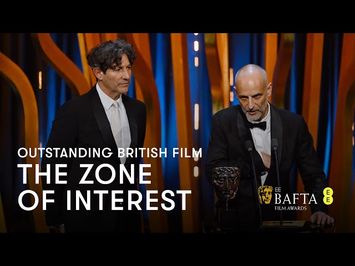 The Zone of Interest wins the BAFTA for Outstanding British Film