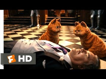 Garfield: A Tail of Two Kitties (5/5) Movie CLIP - The Animals Fight Back (2006) HD