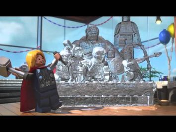 Ultron Crashes the Party - LEGO Marvel Super Heroes: Avengers Reassembled! - Clip 1