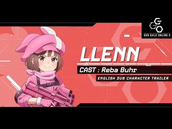 Gun Gale Online II English Dub Character Trailer (Llenn)