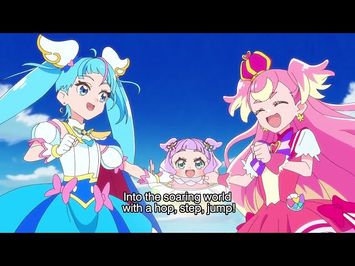 Soaring Sky! Precure to Wonderful Precure! | Baton Pass [Subtitled]