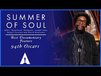 'Summer of Soul' Wins Best Documentary Feature | 94th Oscars