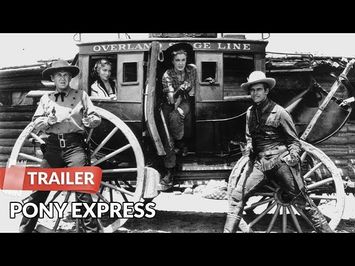 Pony Express 1953 Trailer | Charlton Heston | Rhonda Fleming