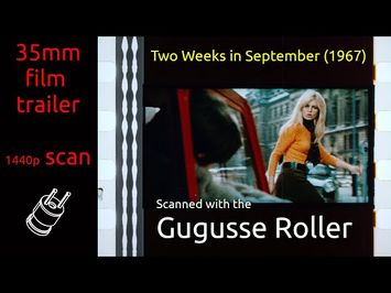 Two Weeks in September (1967) 35mm film trailer, flat hard matte, 1440p