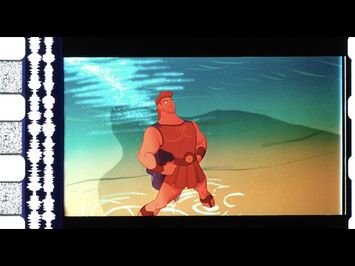 Hercules (1997),35mm film trailer, flat 16:9 hard matte, overscan 1.63 ratio