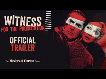 WITNESS FOR THE PROSECUTION (Masters of Cinema) New & Exclusive Trailer