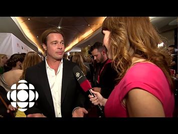 Brad Pitt on the TIFF Red Carpet for 12 Years a Slave | CBC Connects