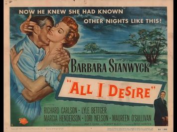 ALL I DESIRE (1953) Theatrical Trailer - Barbara Stanwyck, Richard Carlson, Lyle Bettger