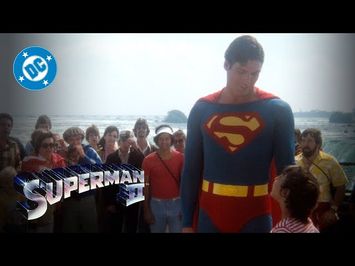 DC Super Scenes: Superman at Niagara Falls