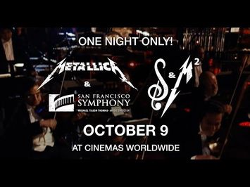 Metallica: S&M² - In Theaters October 9th (30-second Trailer)