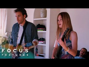 Elle Fanning and Stephen Dorff Play Guitar Hero