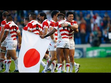 Japan's emotional celebrations after unbelievable win over South Africa!