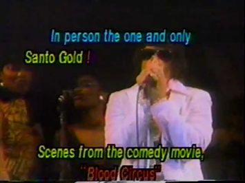 santo gold blood circus infomercial